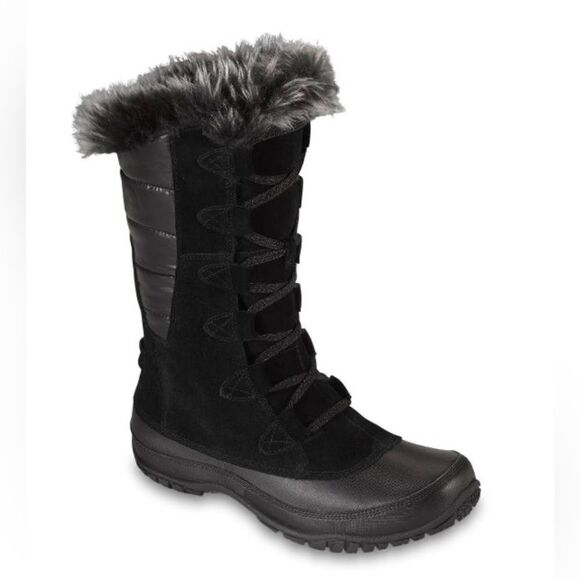 The North Face Nuptse Purna Winter Boots - Women's Size 10 - Picture 1 of 12